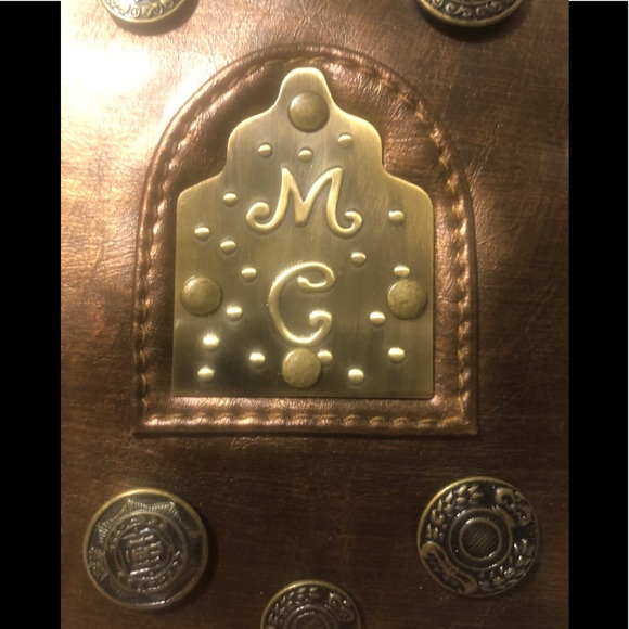 NEW Marc Chantel Bronze Shoulder Crossbody Purse - Picture 2 of 6